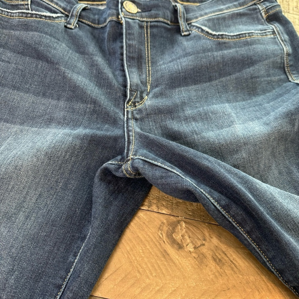 Rock & Republic Jeans Kendall Studded Pockets Cropped Size 14 R210767 - Picture 6 of 11